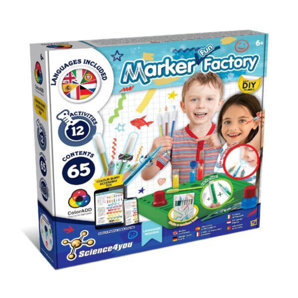 Комплект за правене на цветни маркери за рисуване-bellamiestore