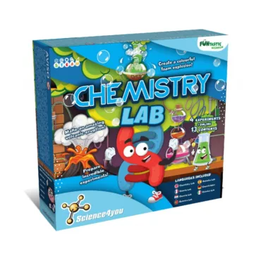 STEAM научен комплект Моята първа лаборатория по химия Science4you за деца 8+