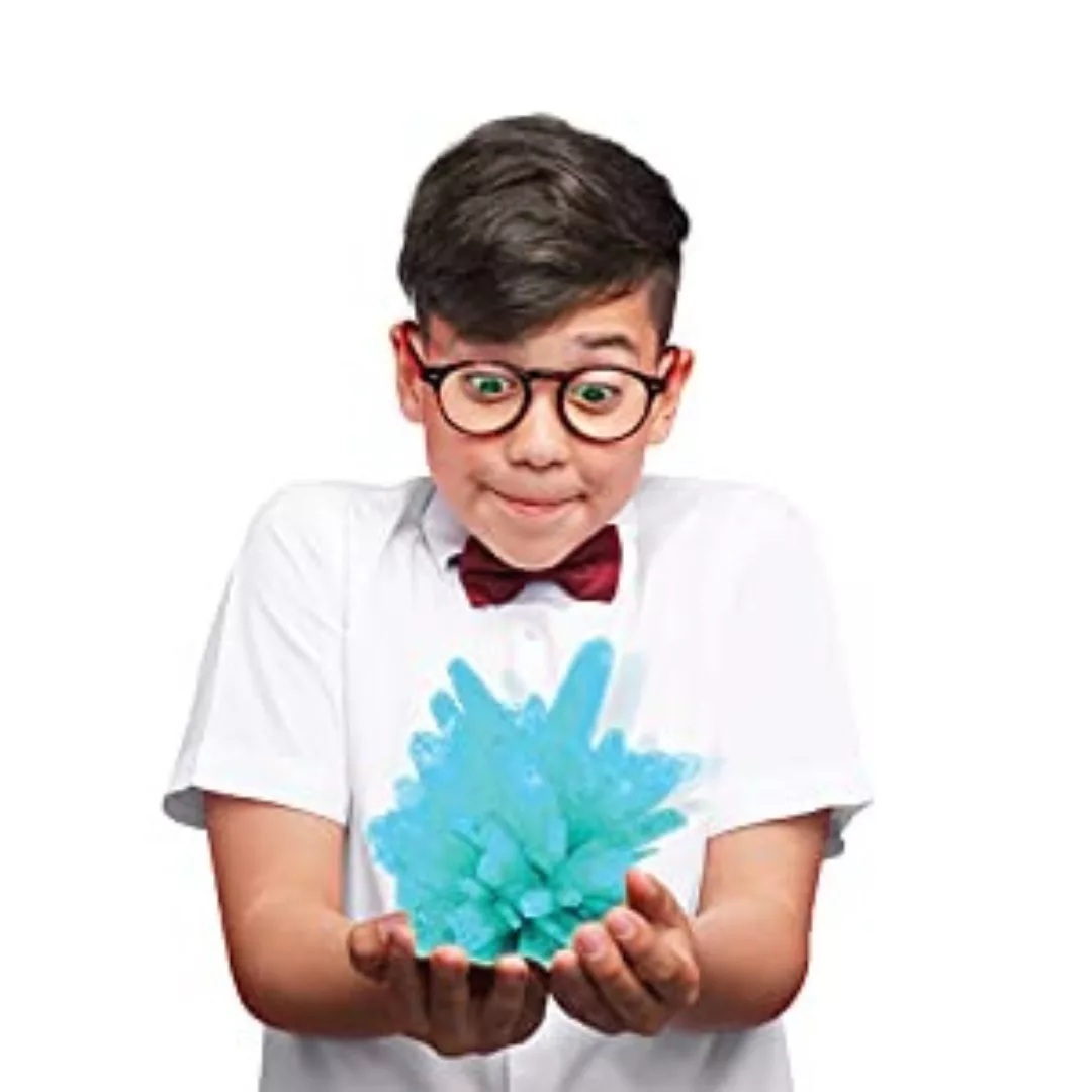 Детски химичен комплект светещ син кристал Science4you 8+