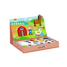 Tooky Toy Забавна детска игра с магнити - Фармата-образователни играчки