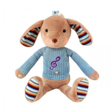 Бебешка играчка - Интерактивно мекичко кученце за гушкане от Jolly Toy