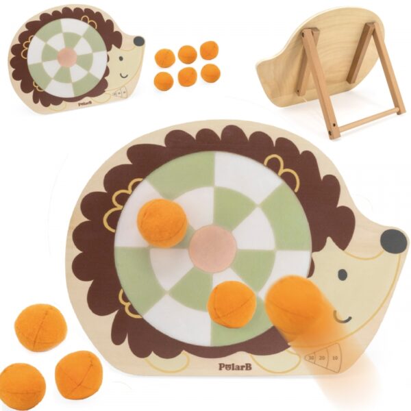 Детска игра с топки за точност и ловкост - Таралеж- BellamieStore играчки 2