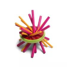 Микадо Диня дървена игра с цветни пръчки и диня 6+