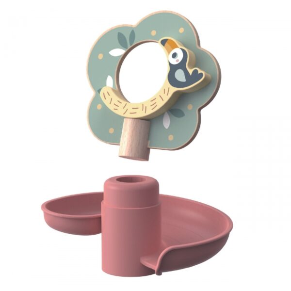 Tooky Toy Спираловидна пързалка с 4 топки-забавна игра