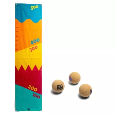 Забавна игра за точност с топки Roll and Stop от BS Toys на плажа