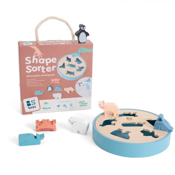 Игра за сортиране с животни - Артика от BS Toys 2
