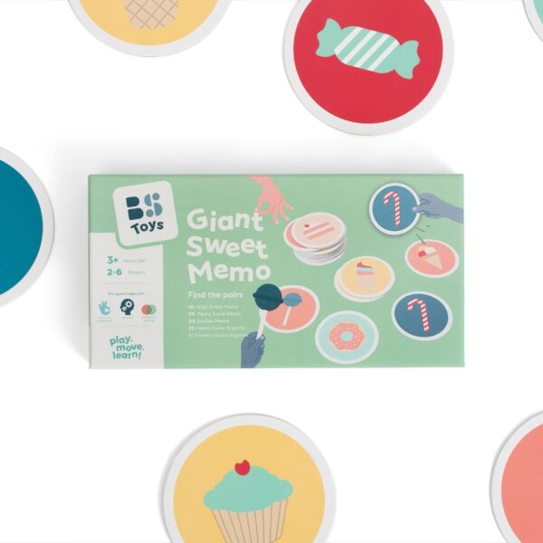 Настолна мемори игра - Сладкиши от BS Toys 1