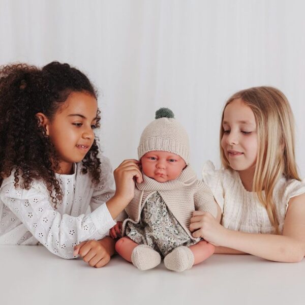 Real reborn кукла - Бебе Хавиер 46 см. с жилетка