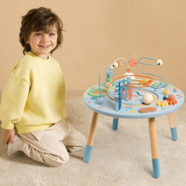 Дървена маса за игри - Морски живот от Classic world 14