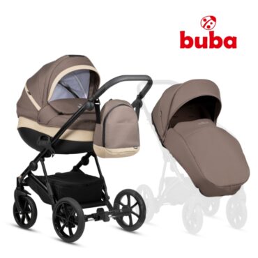 Бебешка количка Buba ZAZA2 2в1 CoffeeBrown