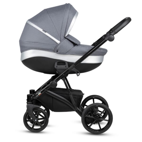 Бебешка количка Buba ZAZA2 2в1 DarkGrey 3