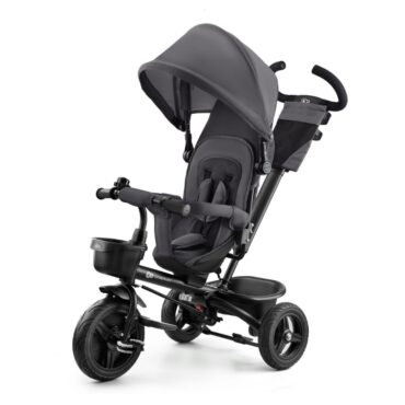 Количка триколка за деца KinderKraft AVEO MalachiteGrey 7