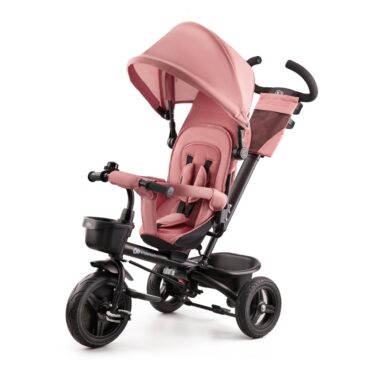 Количка триколка за деца KinderKraft AVEO RosePink 7
