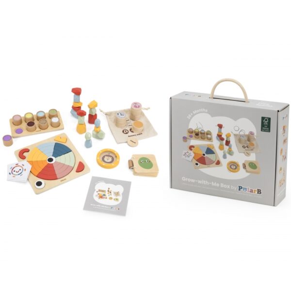Монтесори образователна кутия за игра 36 месеца