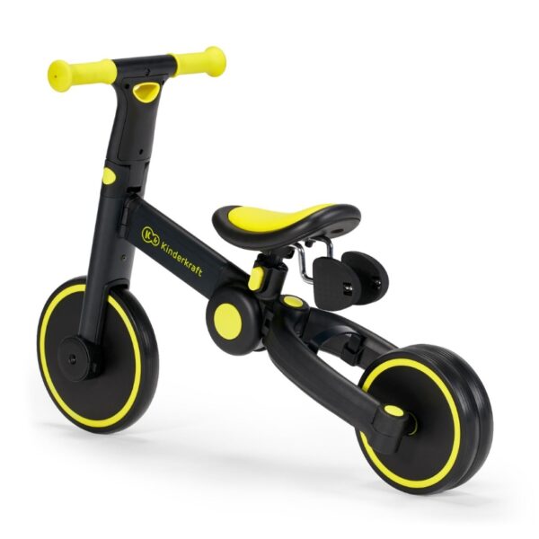 Триколка KinderKraft 3в1 4TRIKE черна