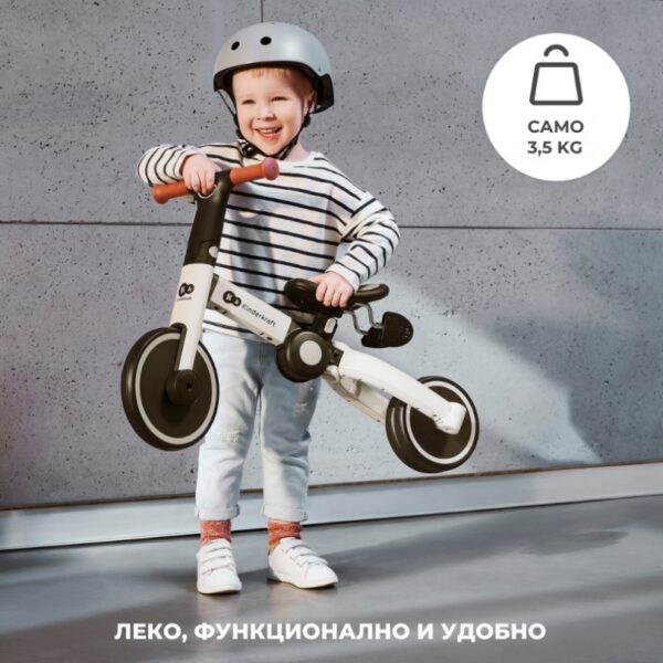 Триколка KinderKraft 3в1 4TRIKE черна 13