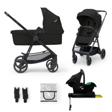 Бебешка количка KinderKraft NEWLY 4в1 CLASSIC BLACK
