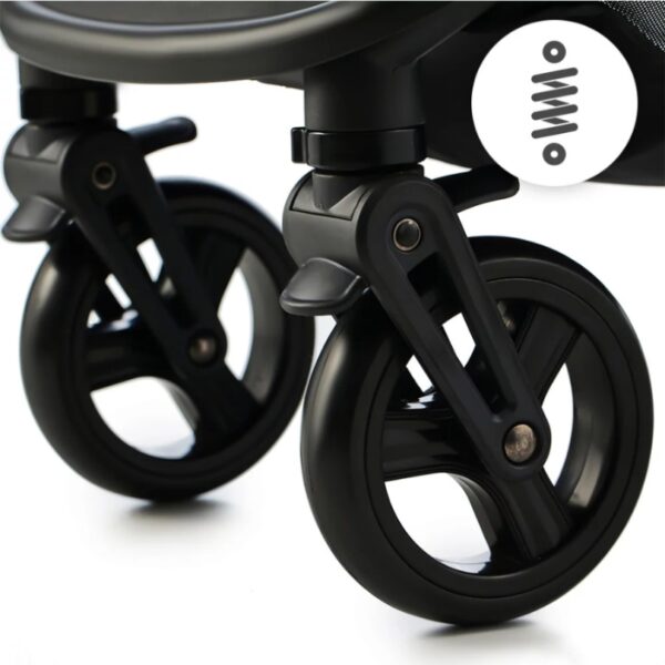 Бебешка количка KinderKraft RINE CLASSIC BLACK 7