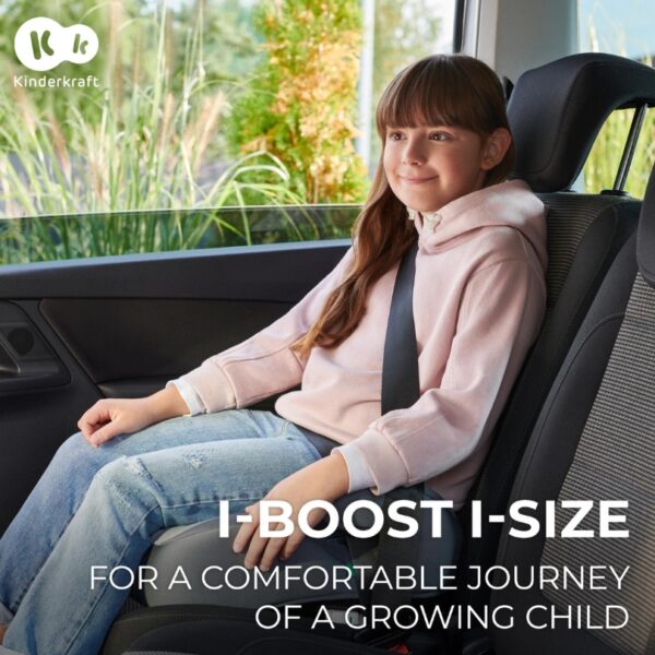 Бустерна седалка за кола KinderKraft I-BOOST GREEN 1