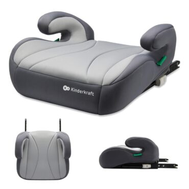 Бустерна седалка за кола KinderKraft I-BOOST GREY 5