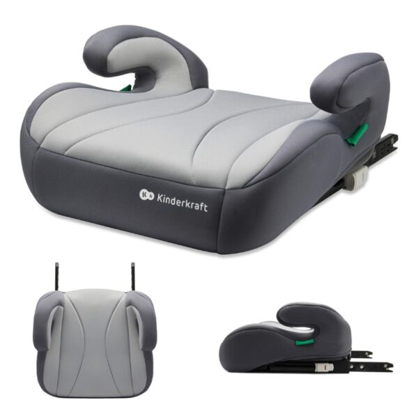 Бустерна седалка за кола KinderKraft I-BOOST GREY 5