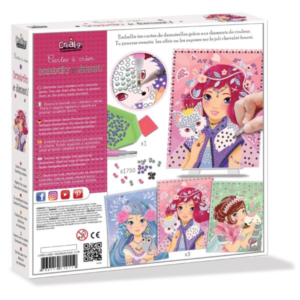 Комплект за декориране - Диамантени Момичета 3