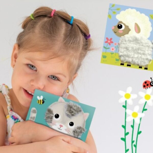 Комплект за шиене с прежда - Моите пухкави животни 1