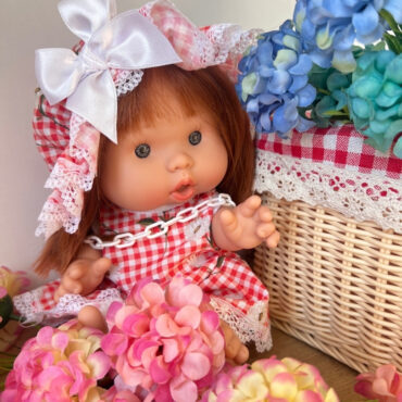 Мини детски кукли до 26 см. с коса