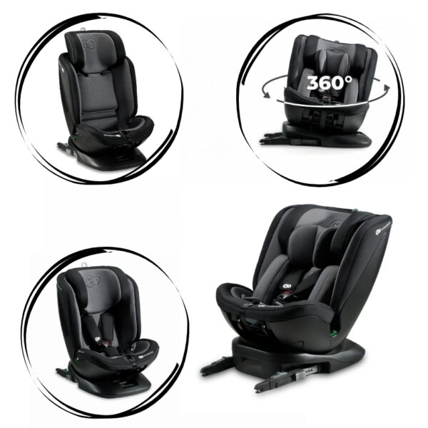 Столче за кола KinderKraft XPEDITION 2 BLACK 12