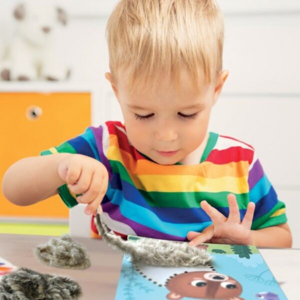 Творчески комплект за шиене с прежда - Горски животни 1