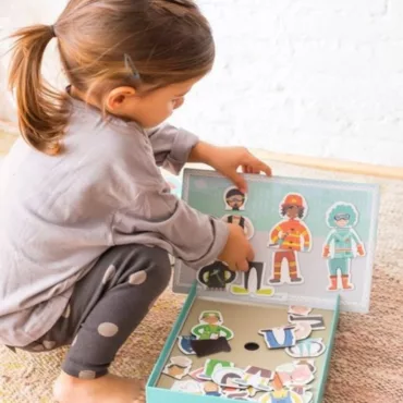 APLI Kids магнитна игра с професии - образователен комплект от Bellamiestore за ролеви игри и социално развитие