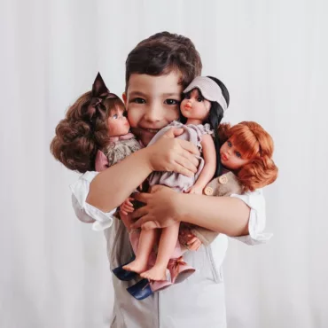 Asi Dolls колекция кукли с реалистични детайли - испански кукли от Bellamiestore за игра и развитие на емпатия
