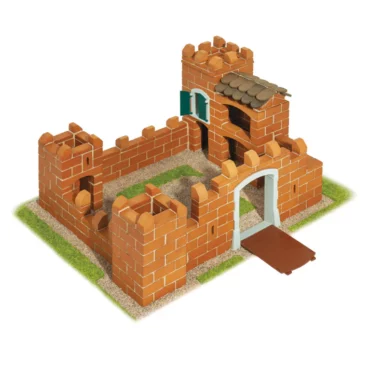 Teifoc конструктор - готов средновековен замък с истински тухлички от Bellamiestore