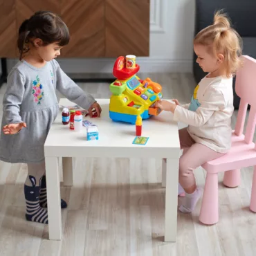 Детски касов апарат за ролеви игри с аксесоари