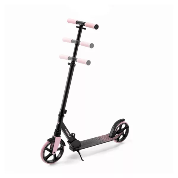 Детска тротинетка Freely 3 височини кормило настройваща розова за различни възрасти