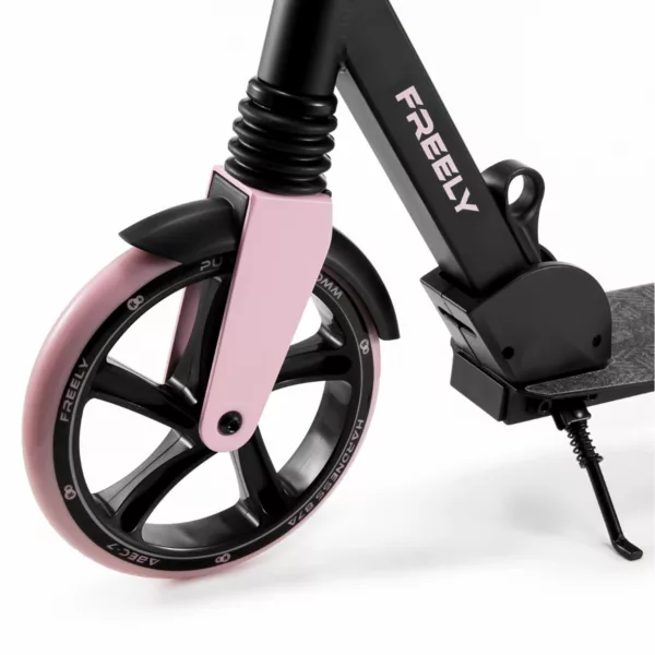 Тротинетка Freely розова висококачествени лагери ABEC плавно каране устойчивост