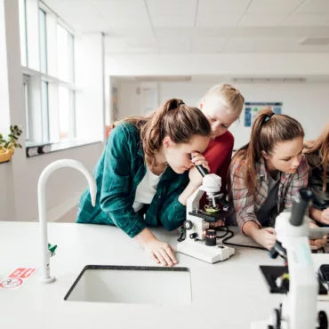 STEM комплект за деца, микроскоп, лабораторни експерименти, изследване на природа, научна играчка, над 10 години