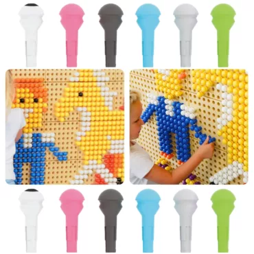 Комплект пинове за STEM табло Masterkidz, мозайки на стена, многоцветна пластмаса, 3+