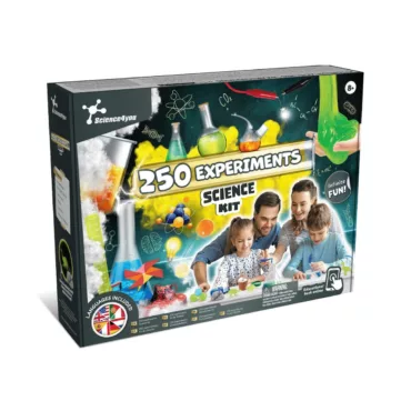 Научна лаборатория за деца Science4You с 250 експеримента и цветни шишенца