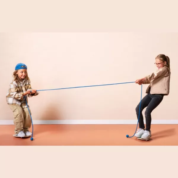 Дървена игра за баланс и сила BS Toys деца дърпат въже