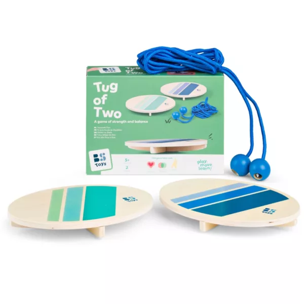 Дървена игра за баланс и сила BS Toys комплект 5+