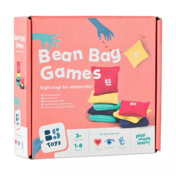 Игра с бобени торбички Хвърли и улови BS Toys комплект 3+