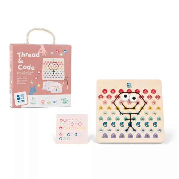 Кодирай с конец образователна дървена игра с карти 6+