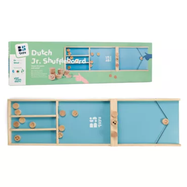 Мини шафълборд детска настолна игра BS Toys комплект дърво 4+