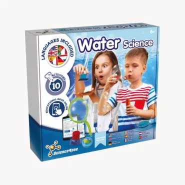 STEM комплект Наука за водата Science4You – кутия с 10 водни експеримента за деца