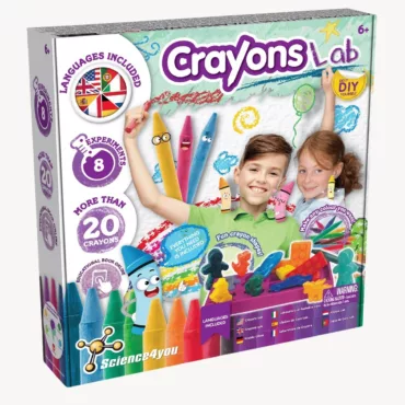 STEAM комплект Лаборатория за пастели Science4You с материали за създаване на цветни пастели
