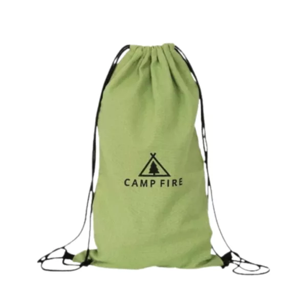 Комплект за игра къмпинг за малки приключенци Tooky Toy платнена торбичка зелена 3+