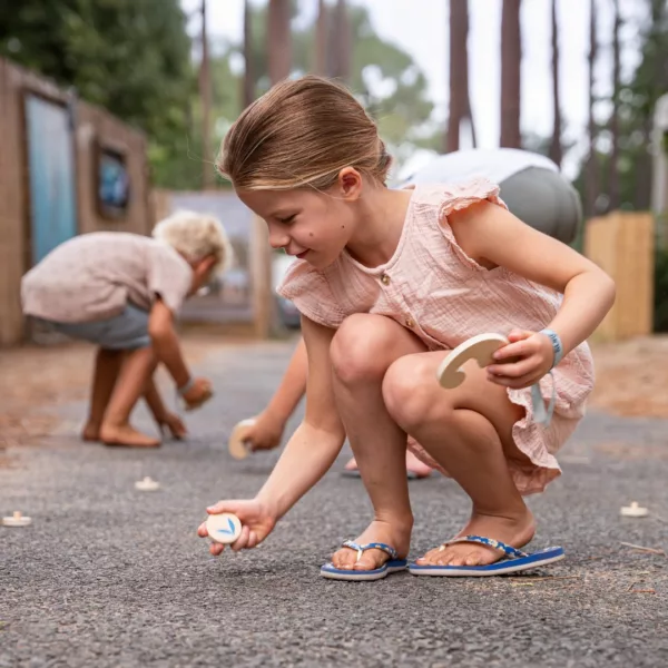 Дървена игра Хамелеон цветно предизвикателство от BS Toys за деца 4+