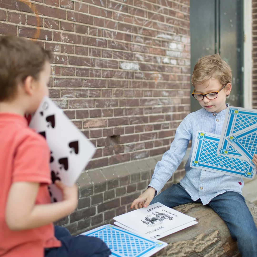 Гигантски карти за игра BS Toys A4 размер за деца над 6 години