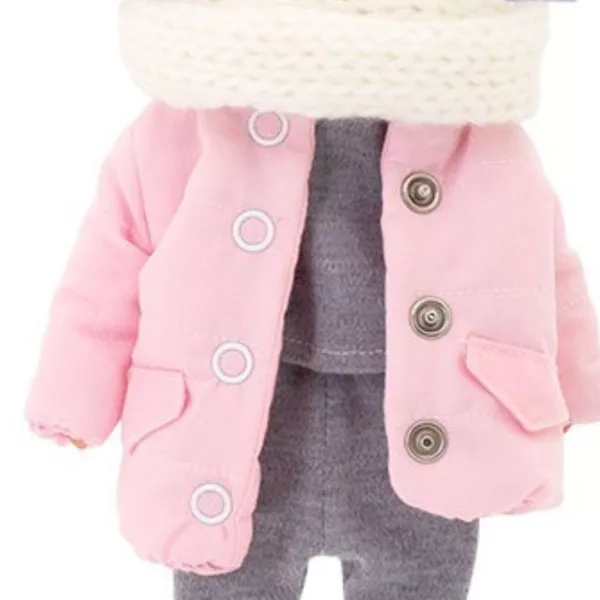 Розово яке за кукли Sweet Sisters с копчета и мека подплата